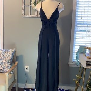 WHO I AM Black Jumpsuit Size 6